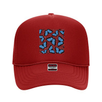 Bluemorphopar T  Shirt Blue Morpho Butterfly 3 T  Shirt Foam Trucker Hat | Artistshot