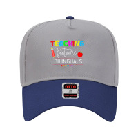 Teaching Future Bilinguals Spanish Teachers Back To School Adjustable Baseball Cap | Artistshot