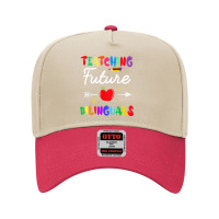 Teaching Future Bilinguals Spanish Teachers Back To School Adjustable Baseball Cap | Artistshot