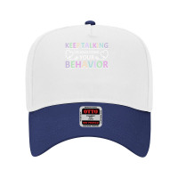 Analyzing Your Behavior Behavior Therapist Sweatshirt Adjustable Baseball Cap | Artistshot