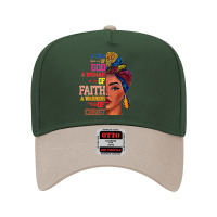 75.a Child Of God, A Warrior Of Christ, Black Girl Juneteenth Adjustable Baseball Cap | Artistshot