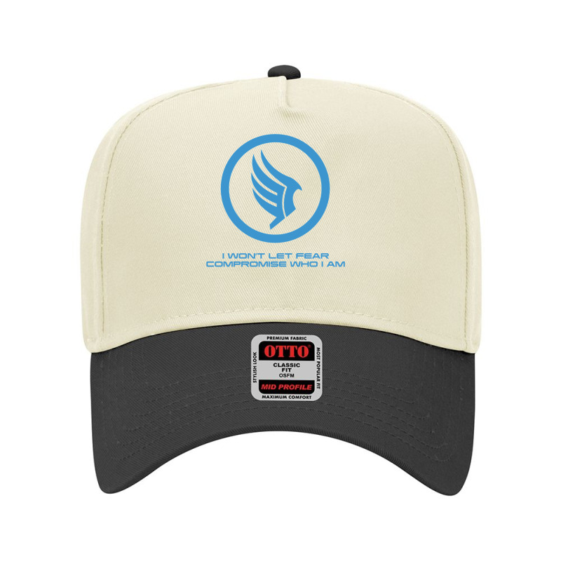 Mass Effect Commander Shepard Paragon Quote Adjustable Baseball Cap by PamelaAnnHarris | Artistshot