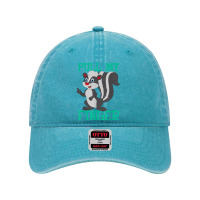 Pull My Finger   Skunk Lover Pet Owner Zookeeper Zoologist T Shirt Dyed Cap | Artistshot