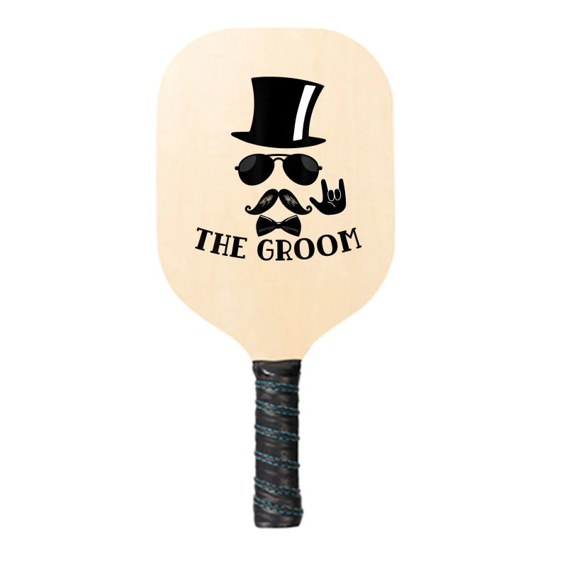 Mens The Groom Bachelor Party Groomsmen Gifts Gift Pickleball Paddle | Artistshot