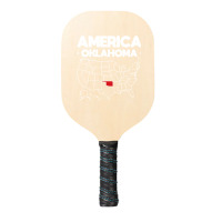 Usa Oklahoma, Usa Oklahoma Vintage, Usa Oklahoma Art, Usa Oklahoma Pai Pickleball Paddle | Artistshot