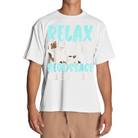 Relax I'm A Meowssage Therapist Cat Owner Kitty Urban Heavy T-shirt | Artistshot