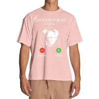 Schopenhauer Is Calling   Nihilist Philosophy Premium T Shirt Urban Heavy T-shirt | Artistshot