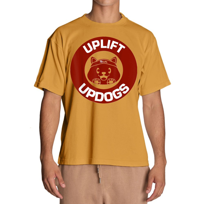 Uplift Martial Arts Cute Dog Mascot Team T Shirt Urban Heavy T-shirt | Artistshot