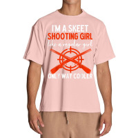 Sporting Trap Clay Lover Clay Shooting Skeet Shooting Girl Urban Heavy T-shirt | Artistshot