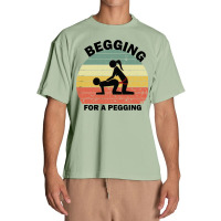 Begging For A Pegging Dominatrix Mistress Bdsm Pegged Urban Heavy T-shirt | Artistshot