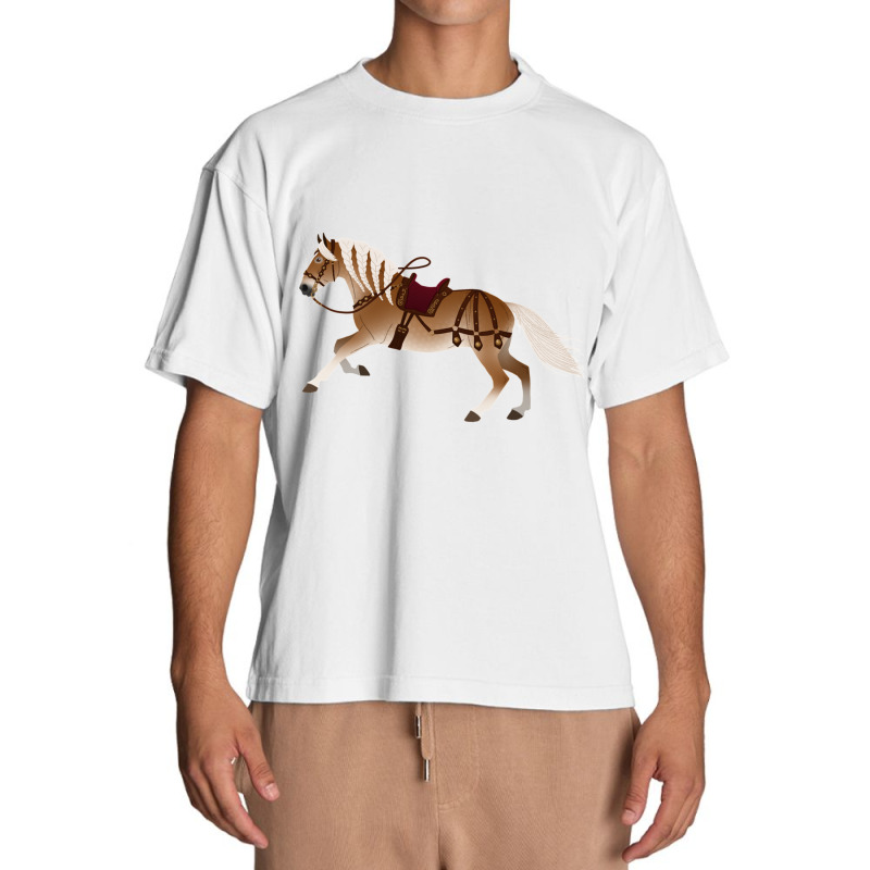 Baroque Haflinger Horse Equine Rampaige Urban Heavy T-shirt | Artistshot