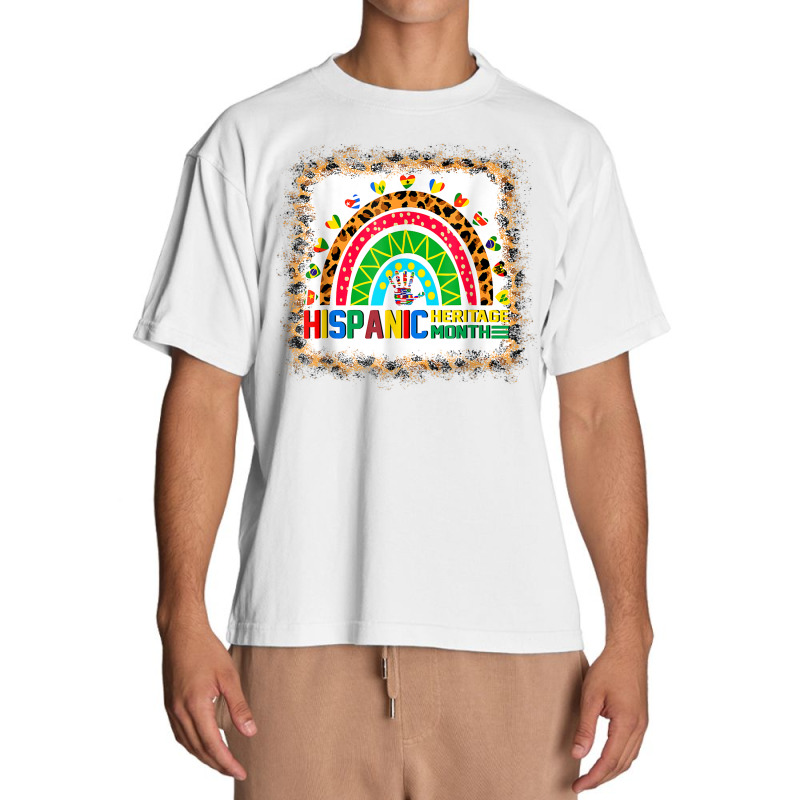 Countries Flags Latinx Boho Rainbow Hispanic Heritage Month Urban Heavy T-shirt by Amenity | Artistshot