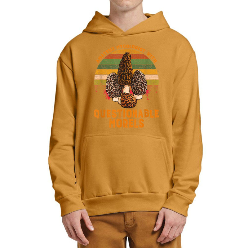 Amateur Mycologist With Questionable Morels Urban Pullover Hoodie by SandyMarjorie | Artistshot