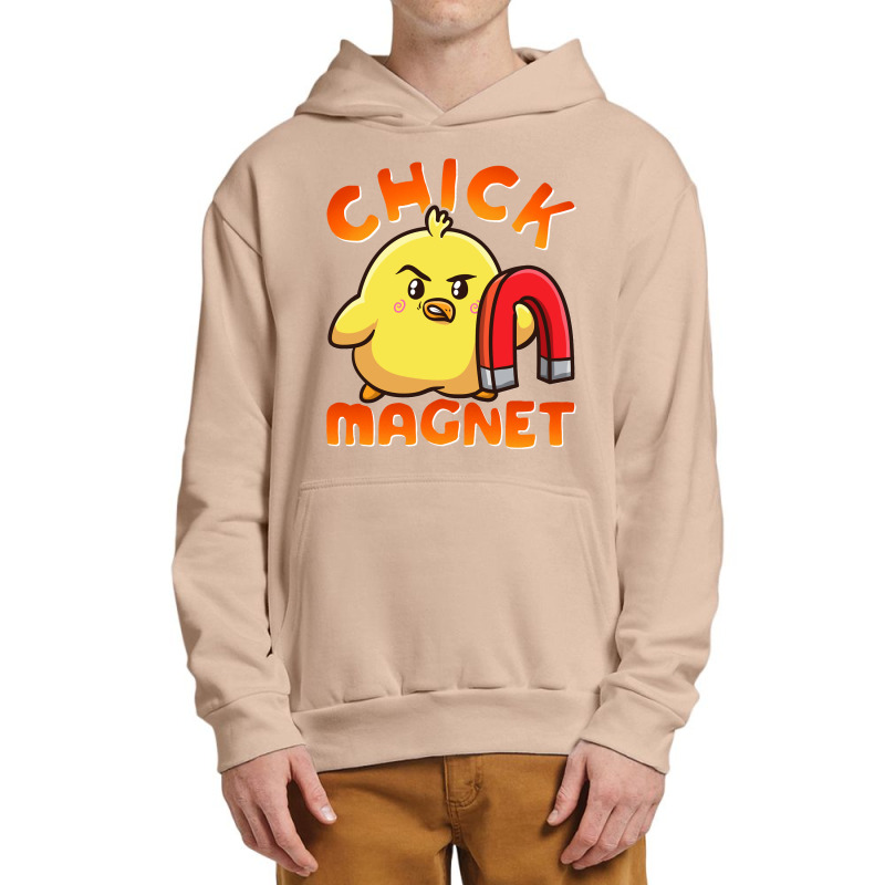 Chick Magnet Funny Halloween Costume Magnetic Little Chicken Long Urban Pullover Hoodie by MICHAELFRANCISSMITH | Artistshot