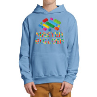 Master Builder Blocks Building Brick Builder Kids Funny Urban Pullover Hoodie | Artistshot