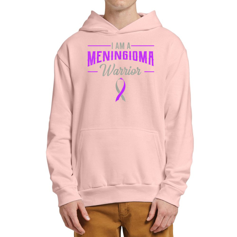 I Am A Meningioma Warrior Meningeal Tumor Cancer Awareness Urban Pullover Hoodie by KellyStella | Artistshot