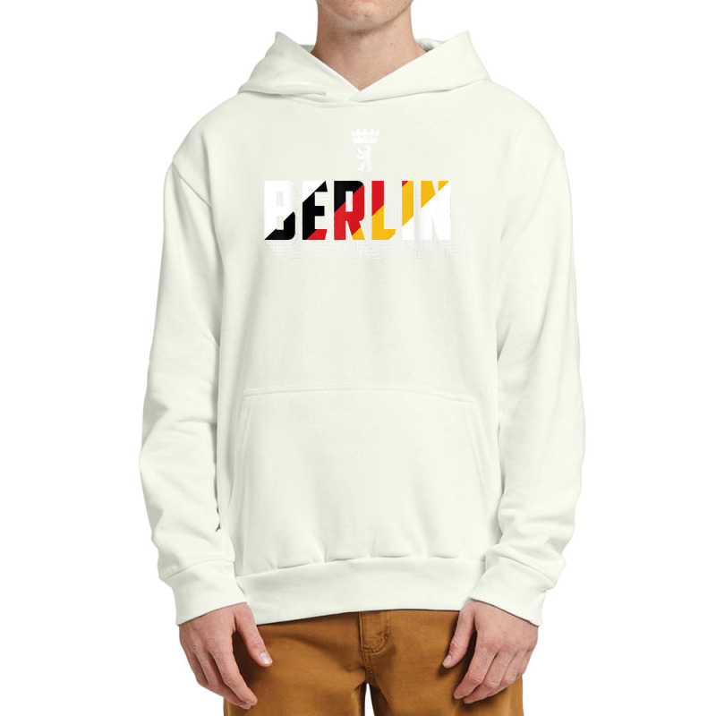 Berlin Typography Germany Flag Berlin Bear Symbol Urban Pullover Hoodie | Artistshot