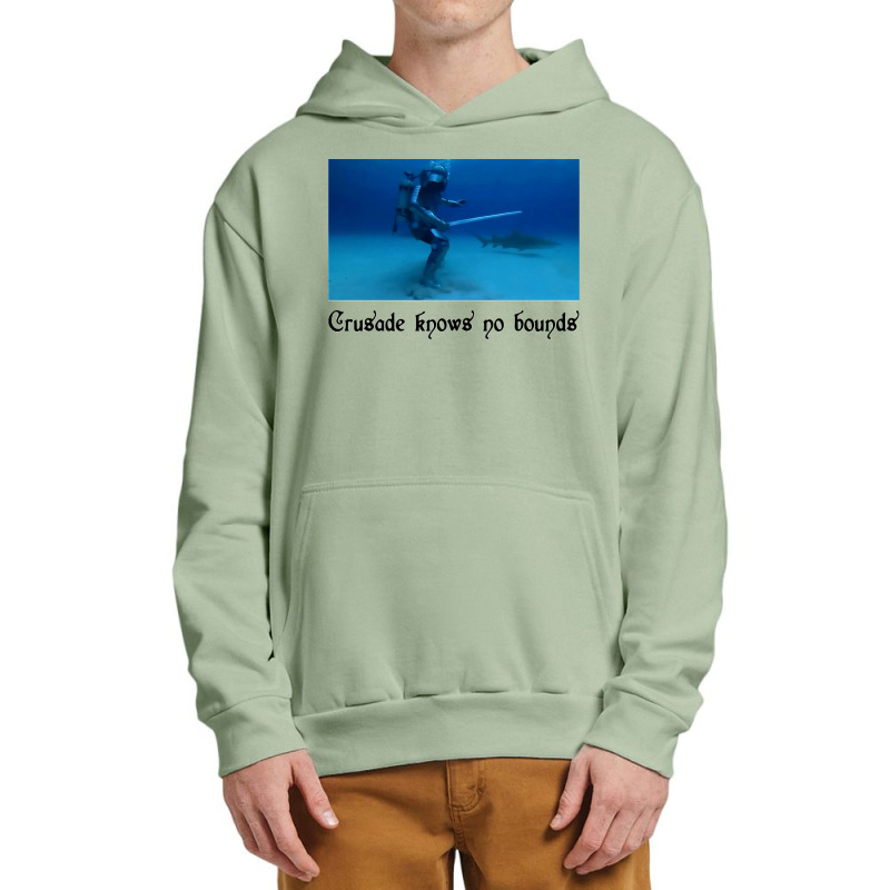 Crusade Knows No Bounds Classic Urban Pullover Hoodie | Artistshot