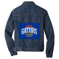 Go Gators Football V Men Denim Jacket | Artistshot