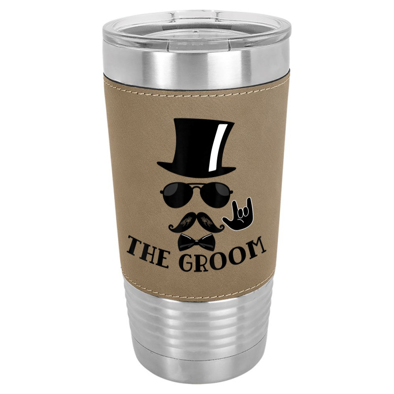 Mens The Groom Bachelor Party Groomsmen Gifts Gift Leatherette Tumbler | Artistshot