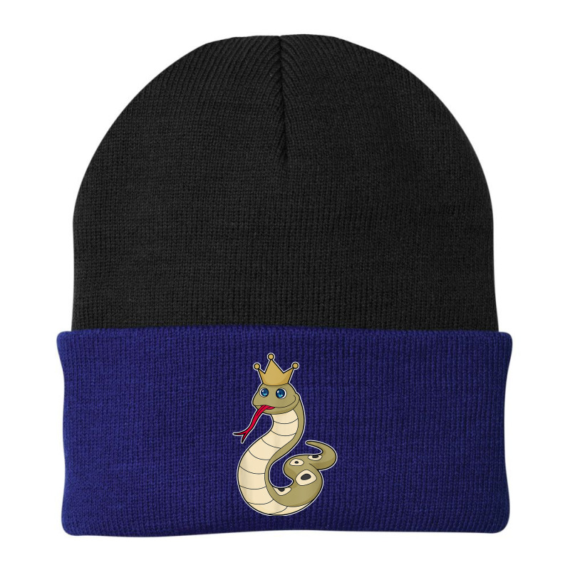 Snake King Crown T Shirt Beanie | Artistshot