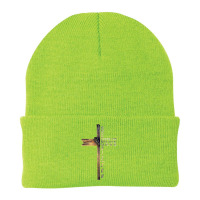 John 316 Christian Cross Bible Cartoon Character Beanie | Artistshot