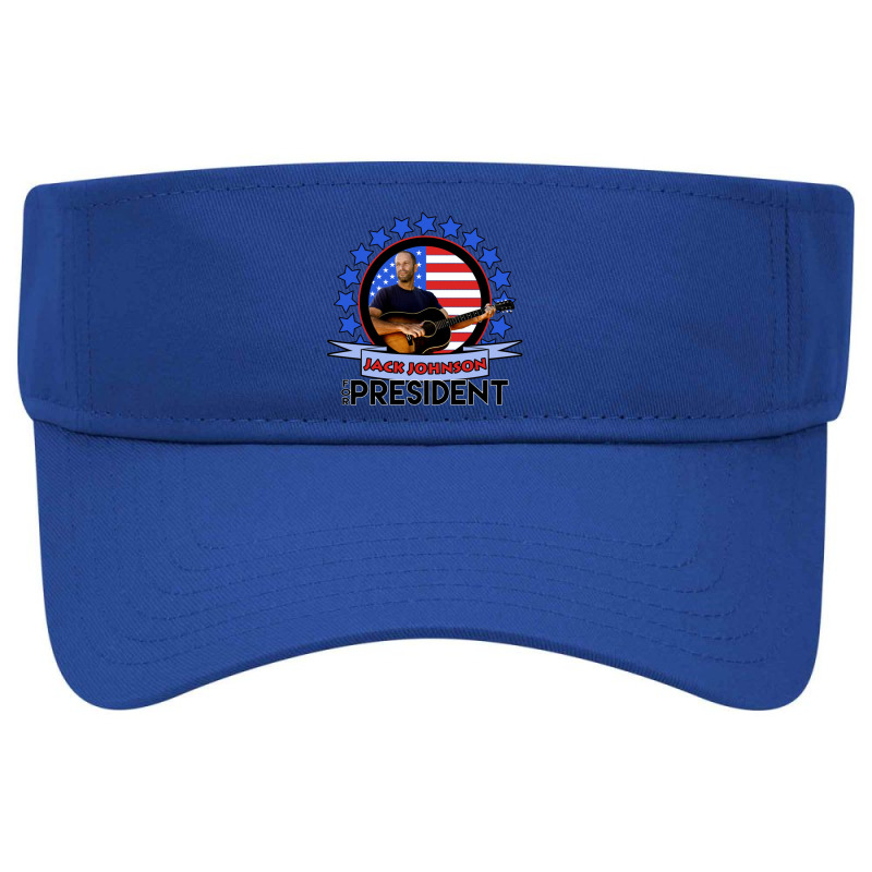 Jack Johnson For President 2020 Visor hat by sabrinajohnie | Artistshot