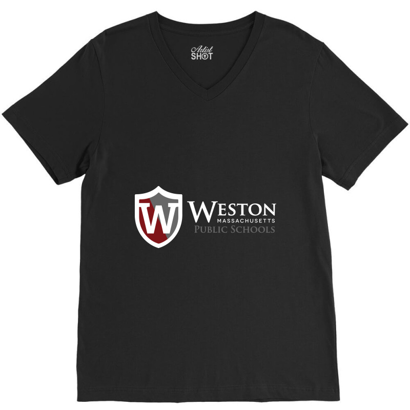 Weston High School V-neck Tee | Artistshot