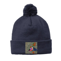 Animal Collective 8 Pom Pom Beanie | Artistshot