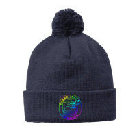 Tybee Island Georgia Rainbow Palm Tree Beach Trip Vacation Pullover Ho Pom Pom Beanie | Artistshot