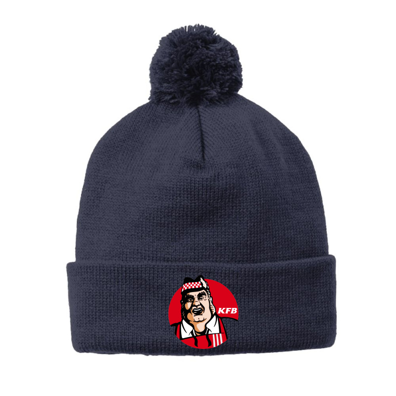 Kentucky Fat Bastard Vintage Pom Pom Beanie by liqualyfu | Artistshot