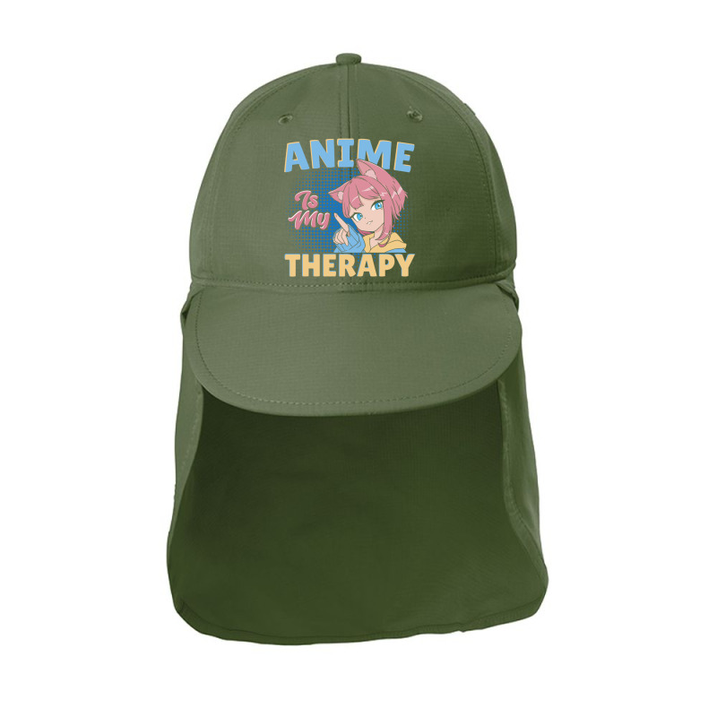 Anime Is My Therapy Sun Shade Cap by AndreaVMShop | Artistshot