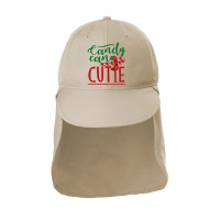 Candy Cane Cutie Sun Shade Cap | Artistshot