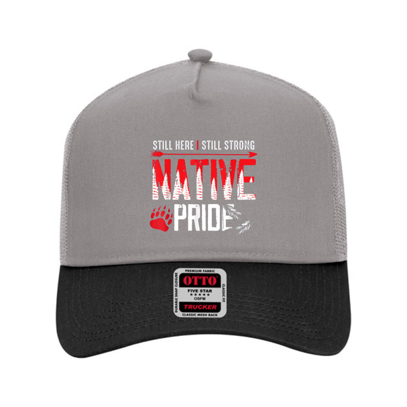 Native American Heritage Indigenous Pride Native American Mesh Back Trucker Hat by hadiwarnokudus | Artistshot