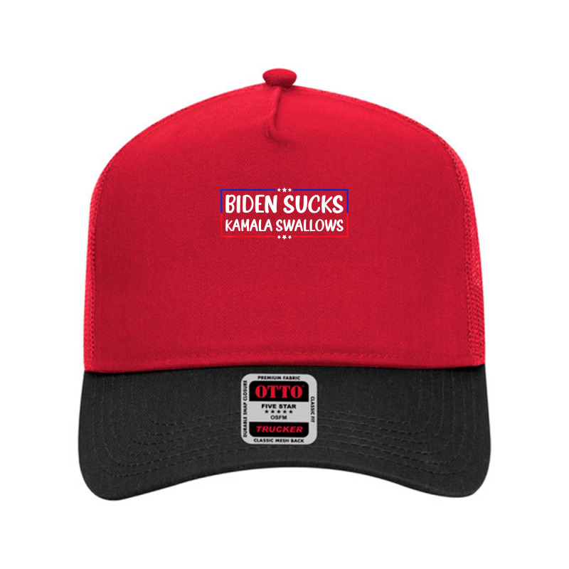 Biden Sucks Kamala Swallows Funny Biden And Kamala T Shirt Mesh Back Trucker Hat | Artistshot