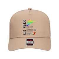 Ocean City Maryland White Marlin Capital Eastern Shore T Shirt Mesh Back Trucker Hat | Artistshot