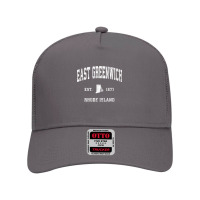 East Greenwich Rhode Island Ri Vintage Athletic Sports Desig T Shirt Mesh Back Trucker Hat | Artistshot