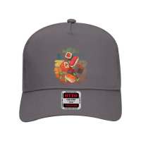 Sushi Retro Art Japan Japanese Food Lover Cuisine Chef Mesh Back Trucker Hat | Artistshot