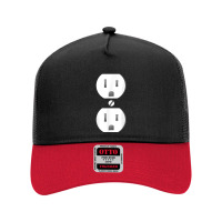 Electrical Outlet Socket Easy Costume Mesh Back Trucker Hat | Artistshot