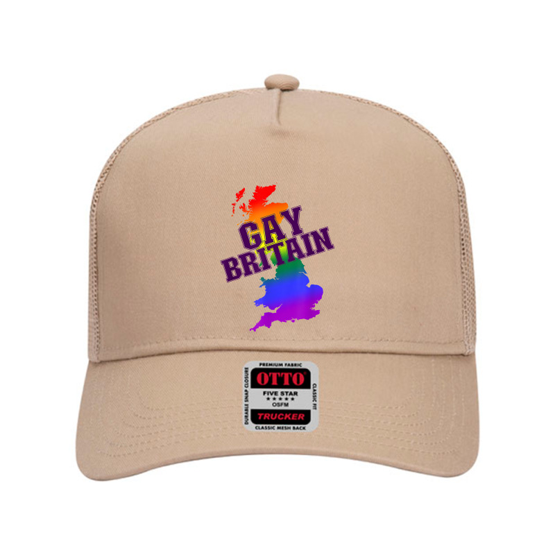 Gay Britain! Rainbow Uk Lgbtq+ Pride T Shirt Mesh Back Trucker Hat | Artistshot