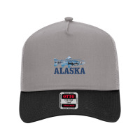 Fishing Alaska Trout Salmon Fly Fishing Fish Orca Whale Nature 598 Mesh Back Trucker Hat | Artistshot