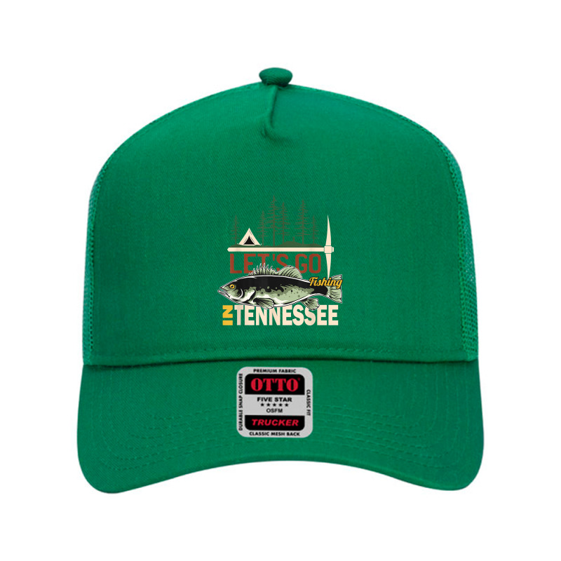 Fishing Camping Fishing In Tennessee Nature Tennessee Fishing Mesh Back Trucker Hat by urethrapricey | Artistshot