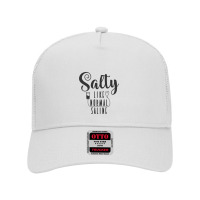 Nurse Salty Like Normal Saline T Shirt Mesh Back Trucker Hat | Artistshot