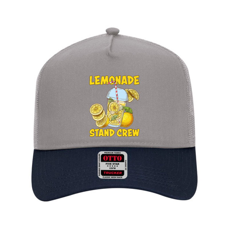 Lemonade Stand Crew Lemon Juice Summer Refreshing Premium T Shirt Mesh Back Trucker Hat by abdurrehmancappucci | Artistshot