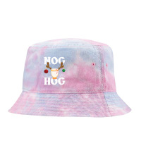 Nog Hog National Eggnog Christmas Holiday Food Tie Dyed Bucket Hat | Artistshot