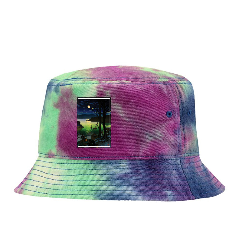 Le Grand Canal By Claude Monet 87076384 Tie Dyed Bucket Hat by fahmi2 | Artistshot