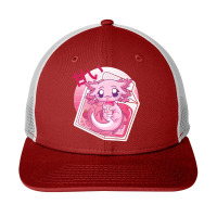 Axolotl Pastel Goth Strawberry Milk Shake Anime Japanese Premium T Shi Snapback Trucker Cap | Artistshot