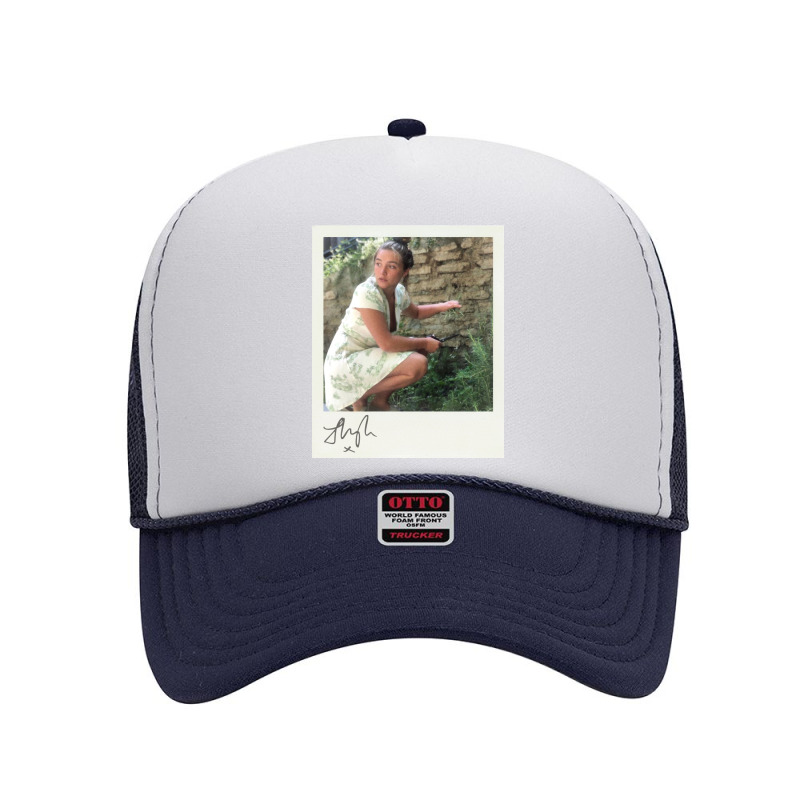 Vintage Movies  Polaroid Art Characters Men Women Foam Trucker Hat | Artistshot