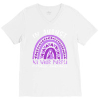 In Memory Of Overdose Awareness V-neck Tee | Artistshot