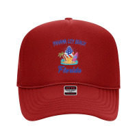 Mens Family Vacation Retro Ice Cream Florida Panama City Beach Foam Trucker Hat | Artistshot